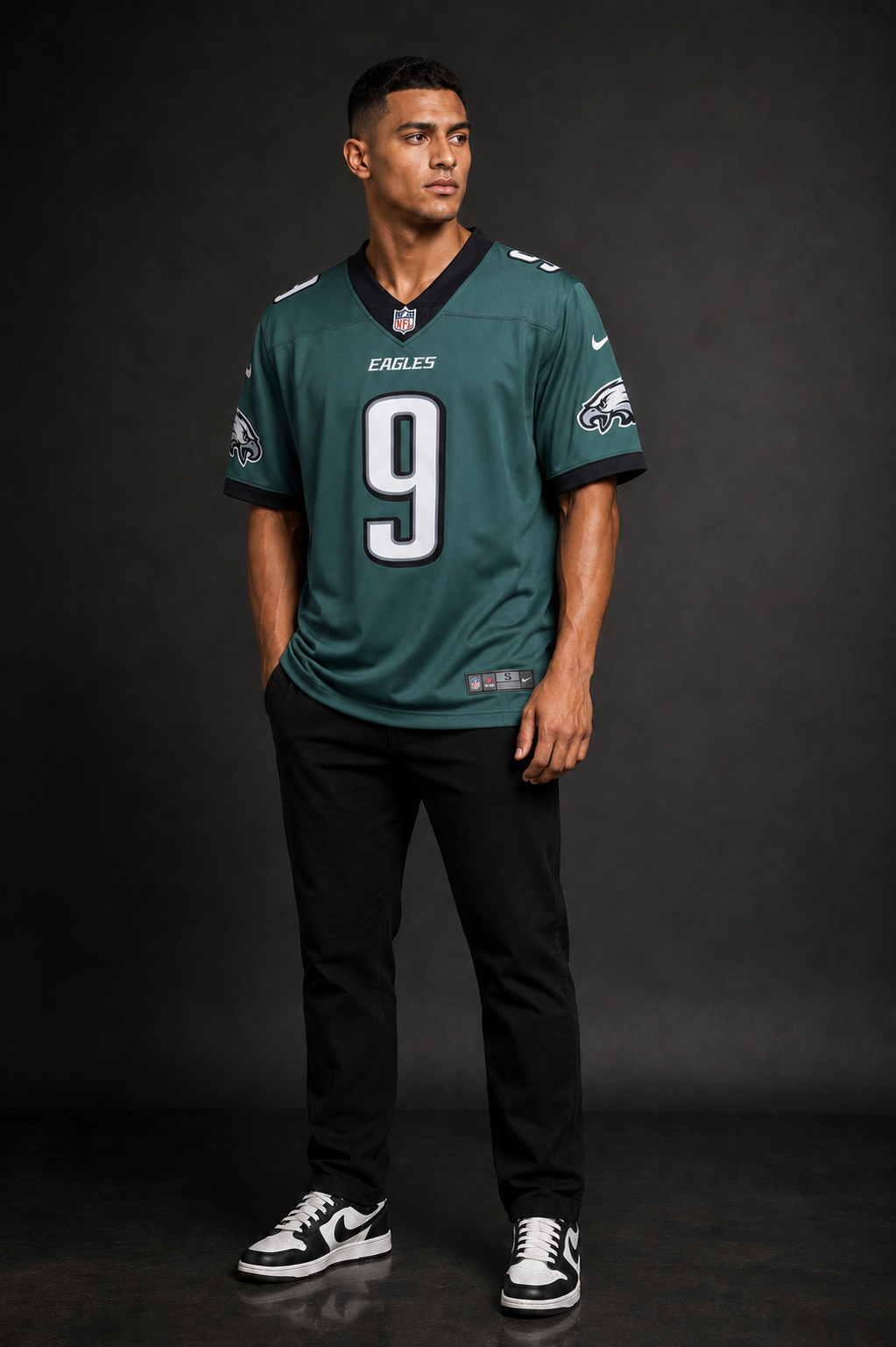 Camisa Philadelphia Eagles NFL – Lemon #9 Verde