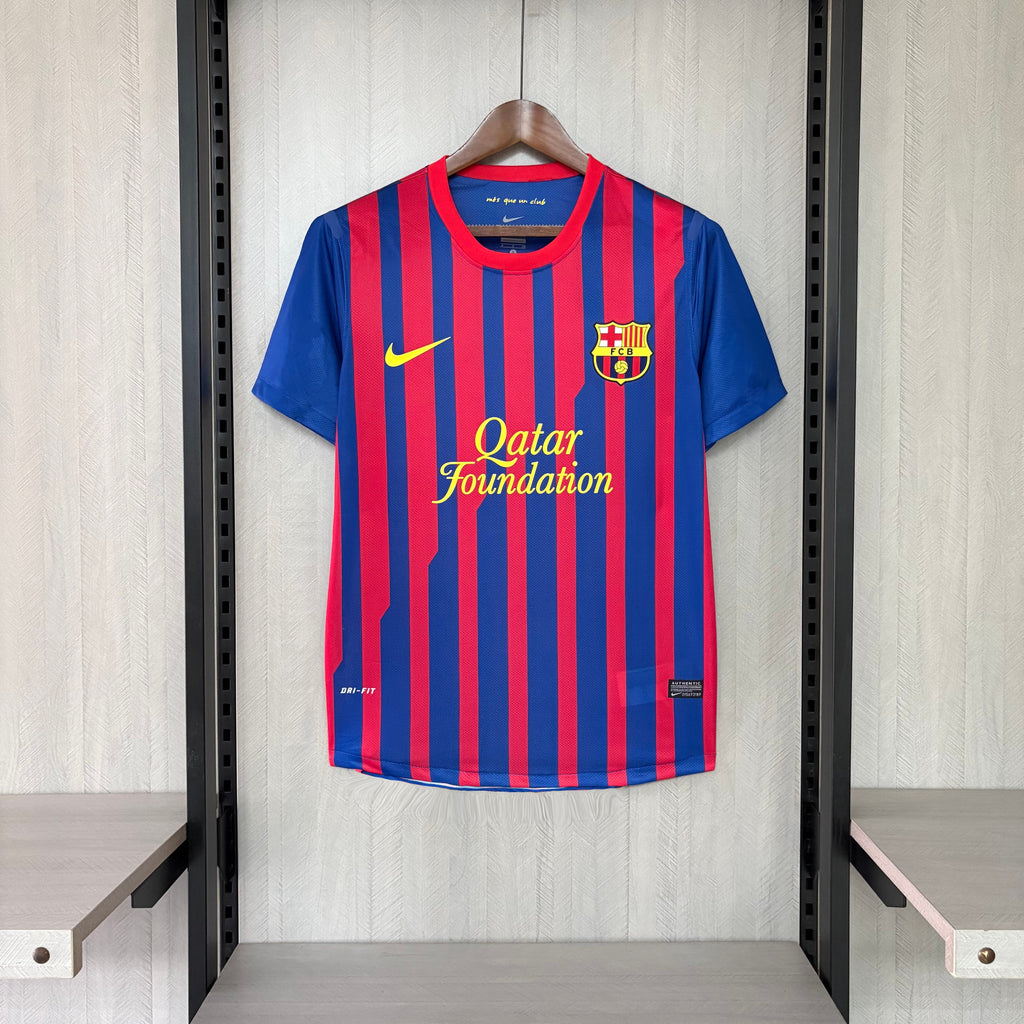 Camisa Barcelona Retrô 2011/12 – Home Qatar Foundation