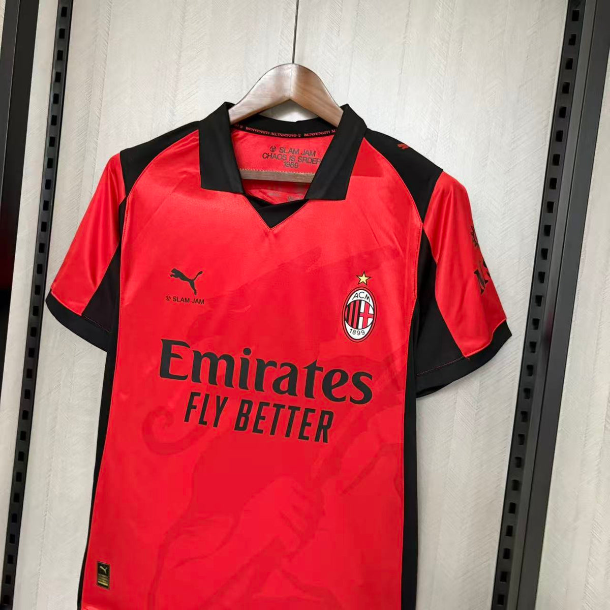 Camisa AC Milan × Slam Jam 2026/27 – Edição Especial
