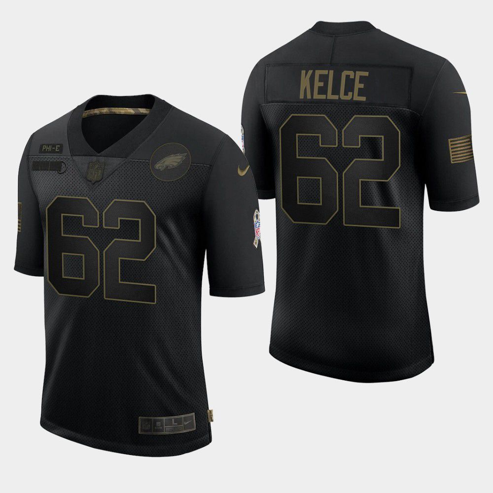 Camisa Philadelphia Eagles Jason Kelce #62 Preta – NFL