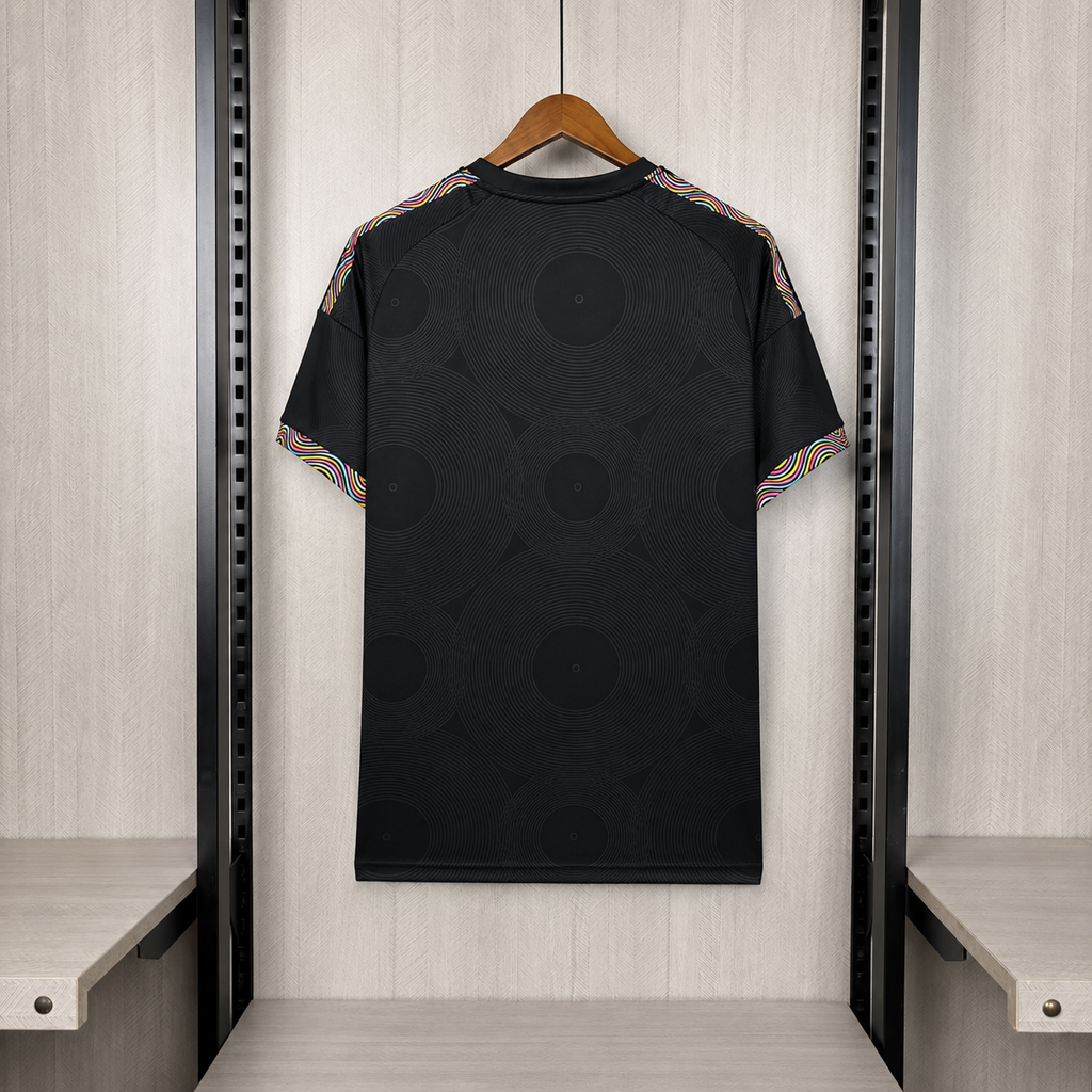 Camisa Olympique Lyonnais Away 26/27 Preta – Versão Torcedor