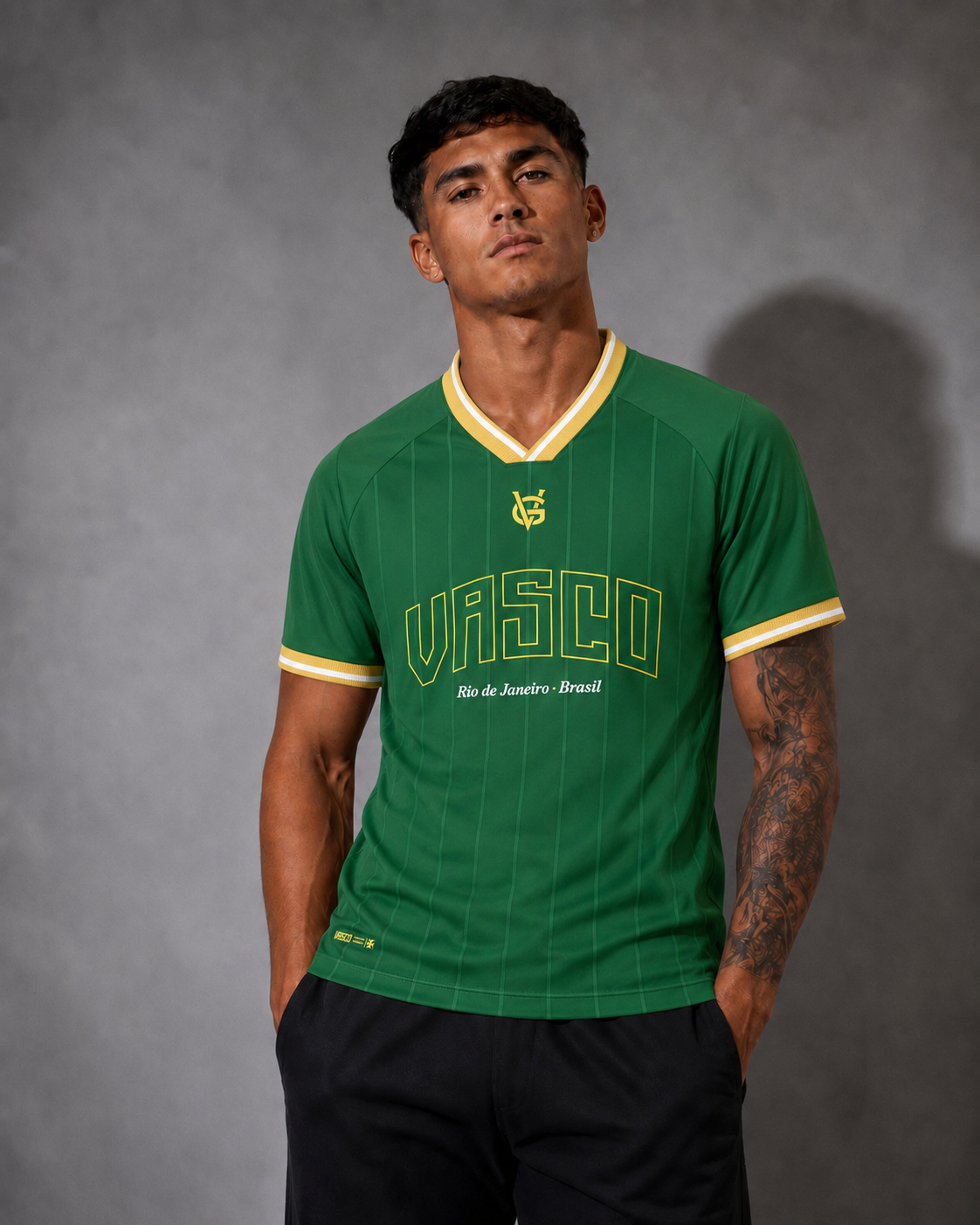 Camisa Vasco da Gama Louro da Colina 2026 Verde