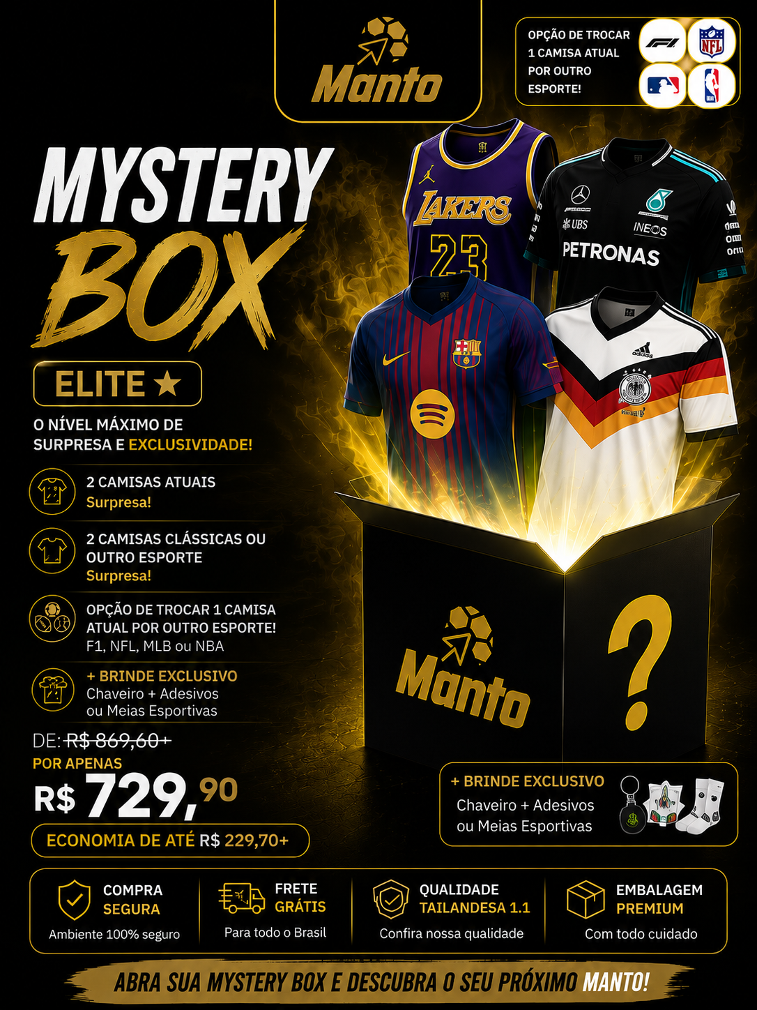 🟡 Mystery Box Elite | A Experiência Definitiva