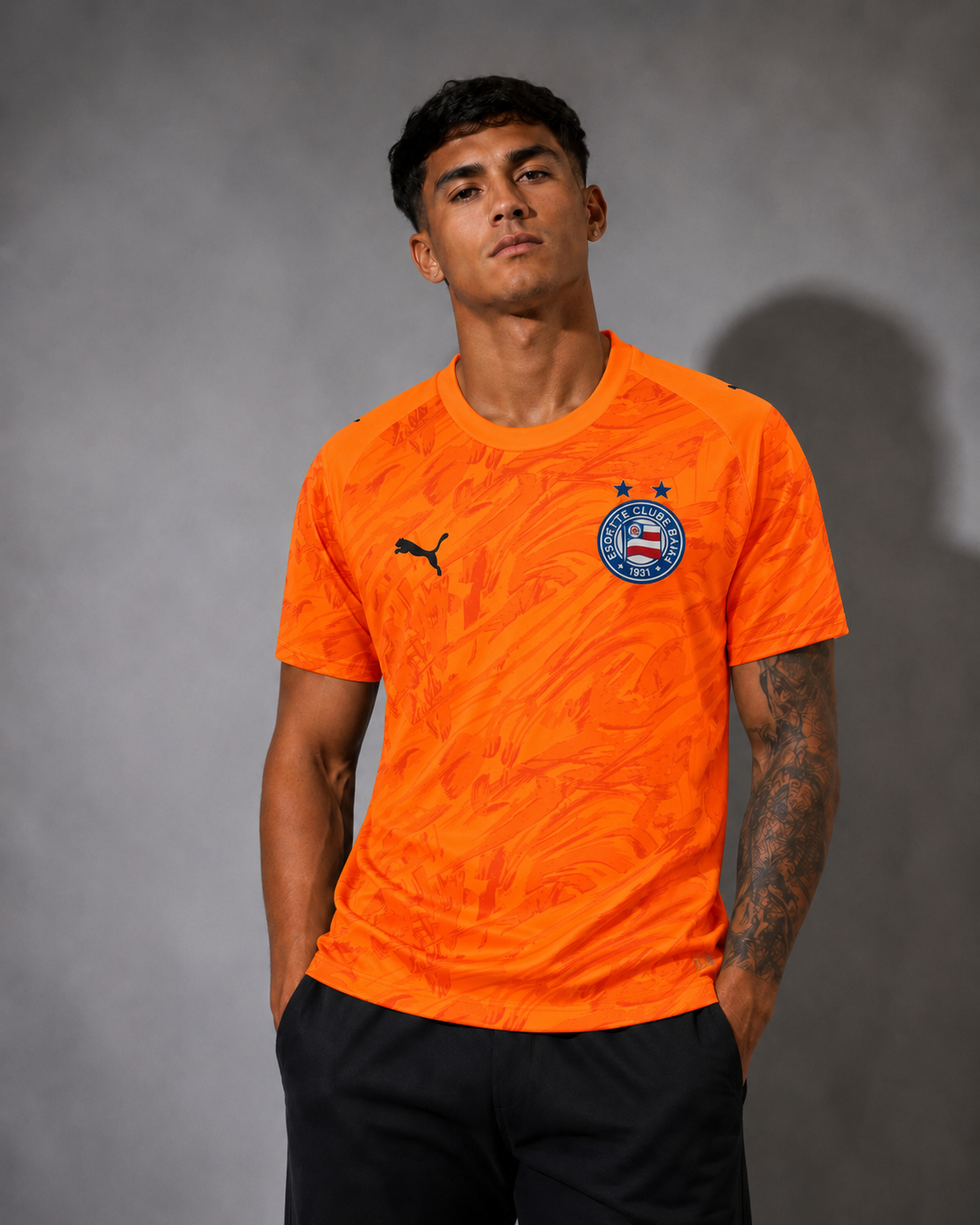 Camisa Bahia Goleiro 2026 – Laranja