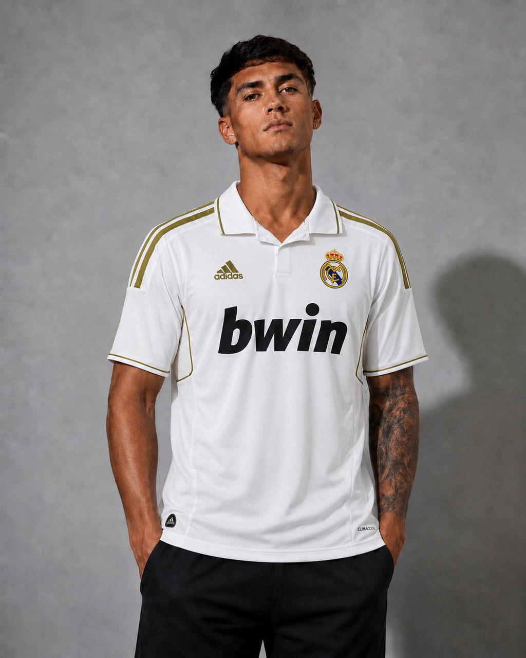 Camisa Real Madrid Retrô 2011/12 – Home Bwin