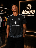 Camisa Manchester United Third 2025/26 Preta – Versão Torcedor