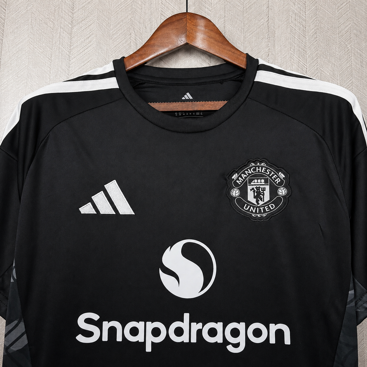 Camisa Manchester United Third 2025/26 Preta – Versão Torcedor