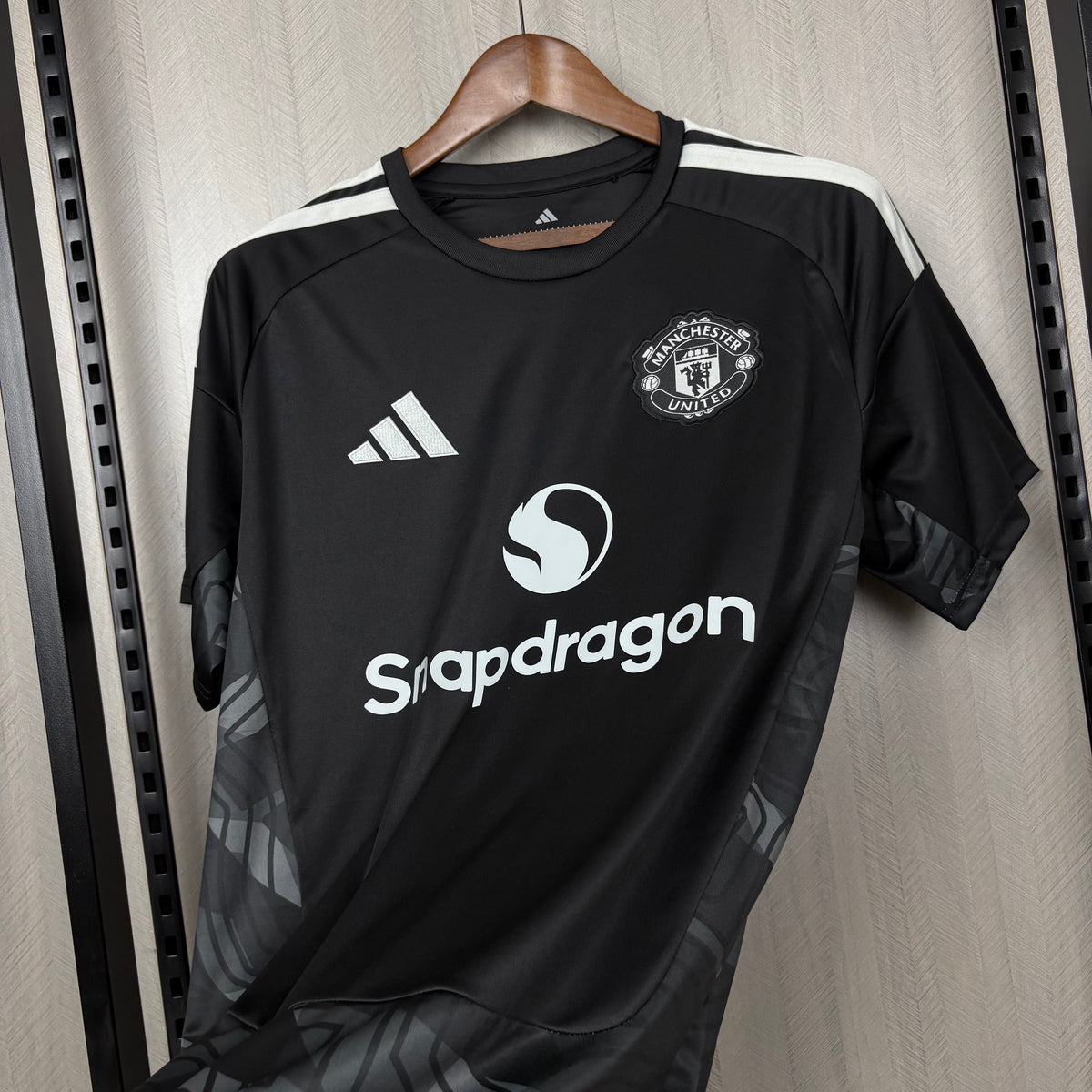 Camisa Manchester United Third 2025/26 Preta – Versão Torcedor