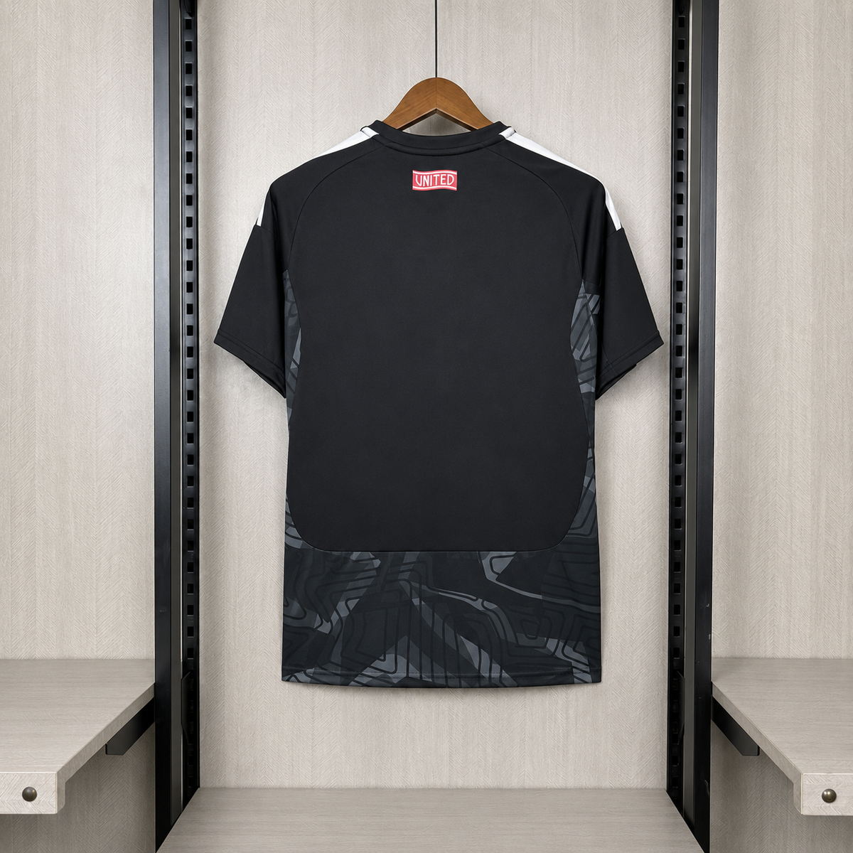 Camisa Manchester United Third 2025/26 Preta – Versão Torcedor
