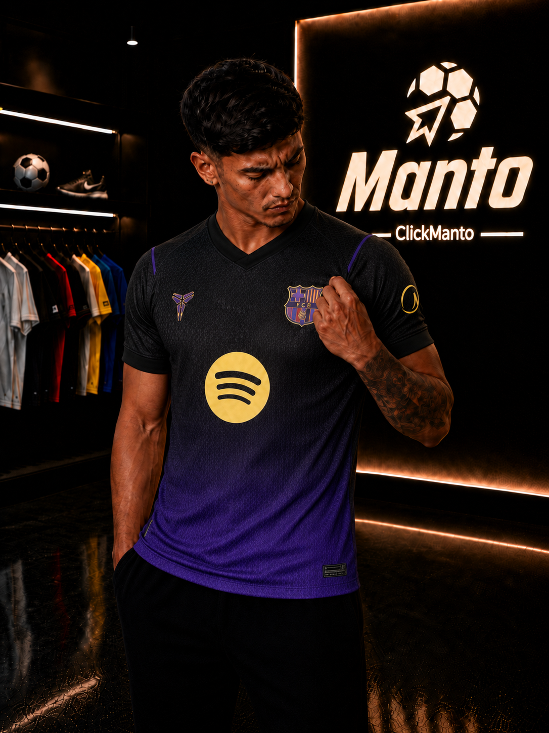 Camisa Barcelona Away 2026/27 – Kobe Edition
