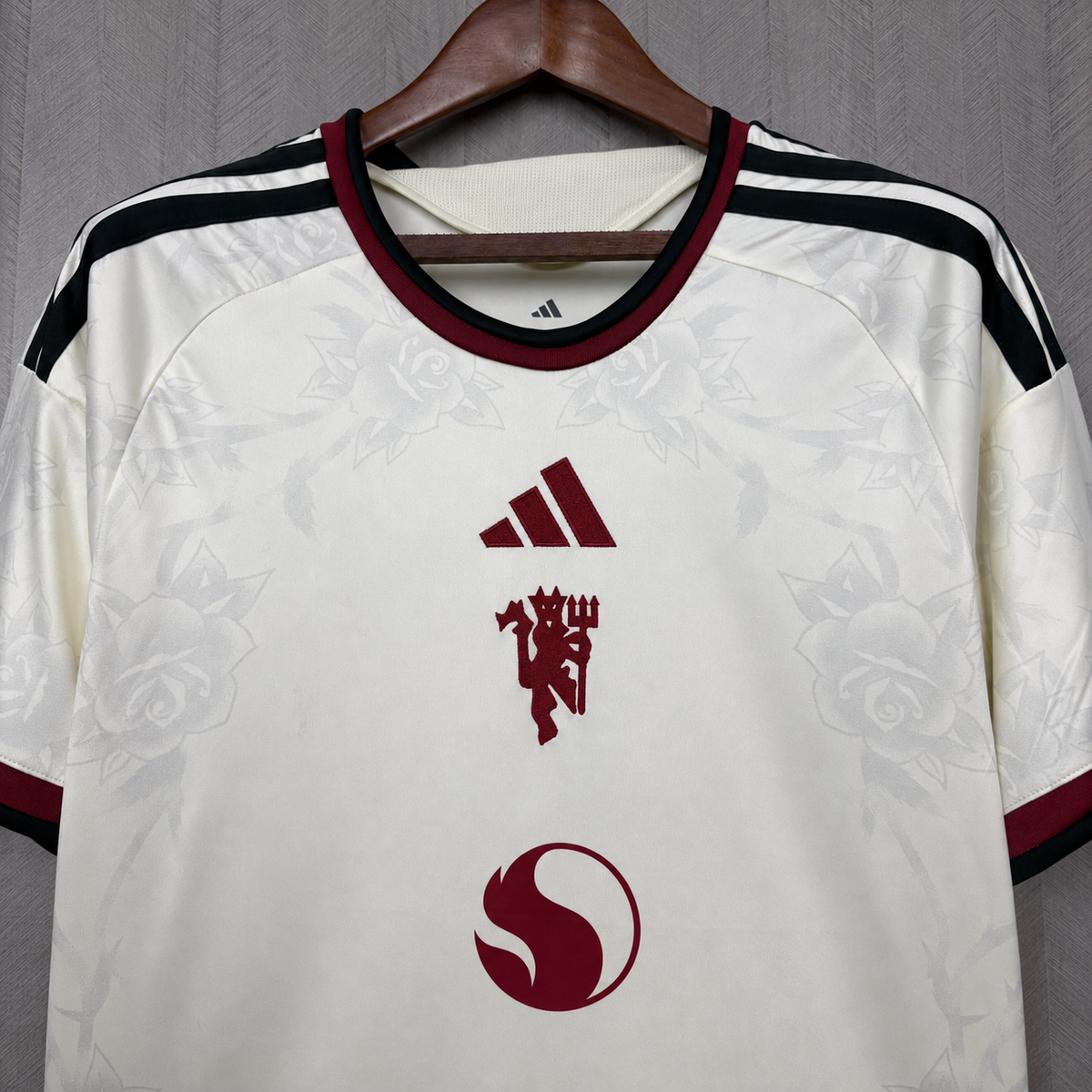 Camisa Manchester United Away 2026/27 Off-White – Versão Torcedor