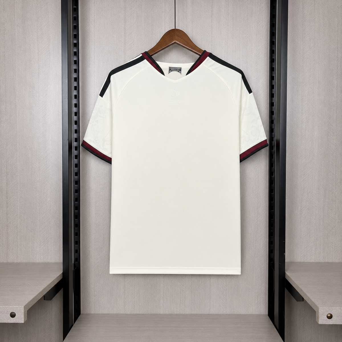 Camisa Manchester United Away 2026/27 Off-White – Versão Torcedor