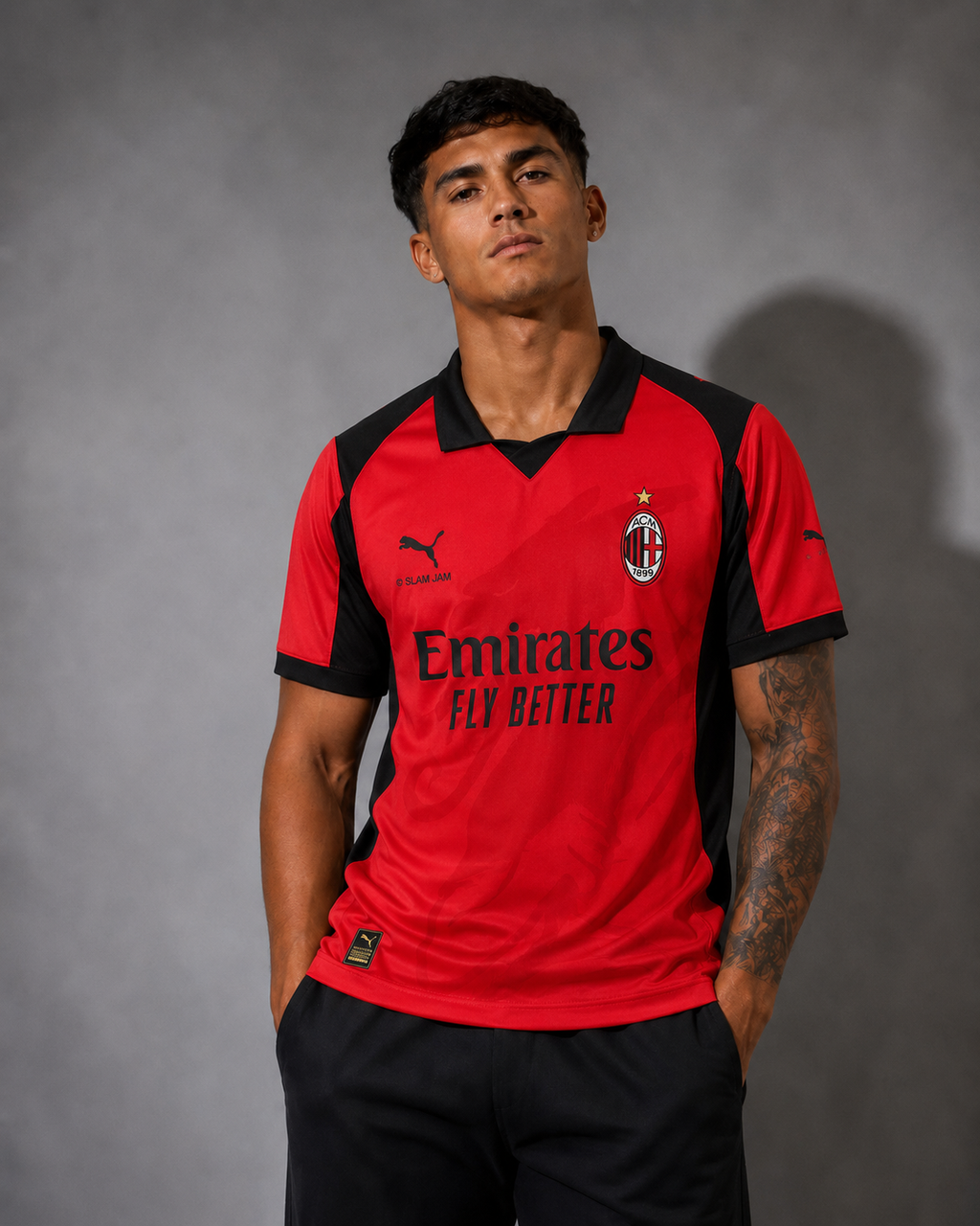 Camisa AC Milan × Slam Jam 2026/27 – Edição Especial
