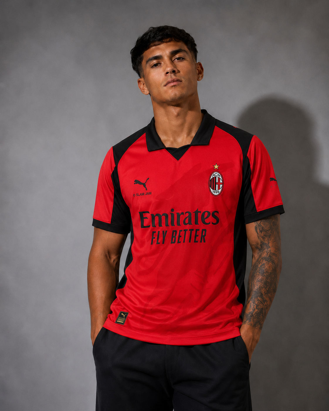 Camisa AC Milan × Slam Jam 2026/27 – Edição Especial