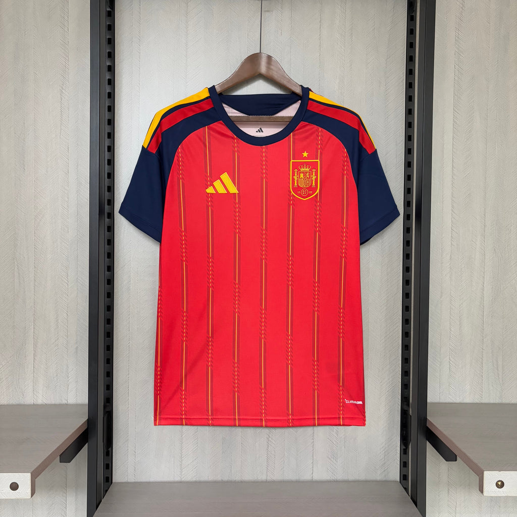 Camisa Espanha Home 2026 – Campeã do Mundo