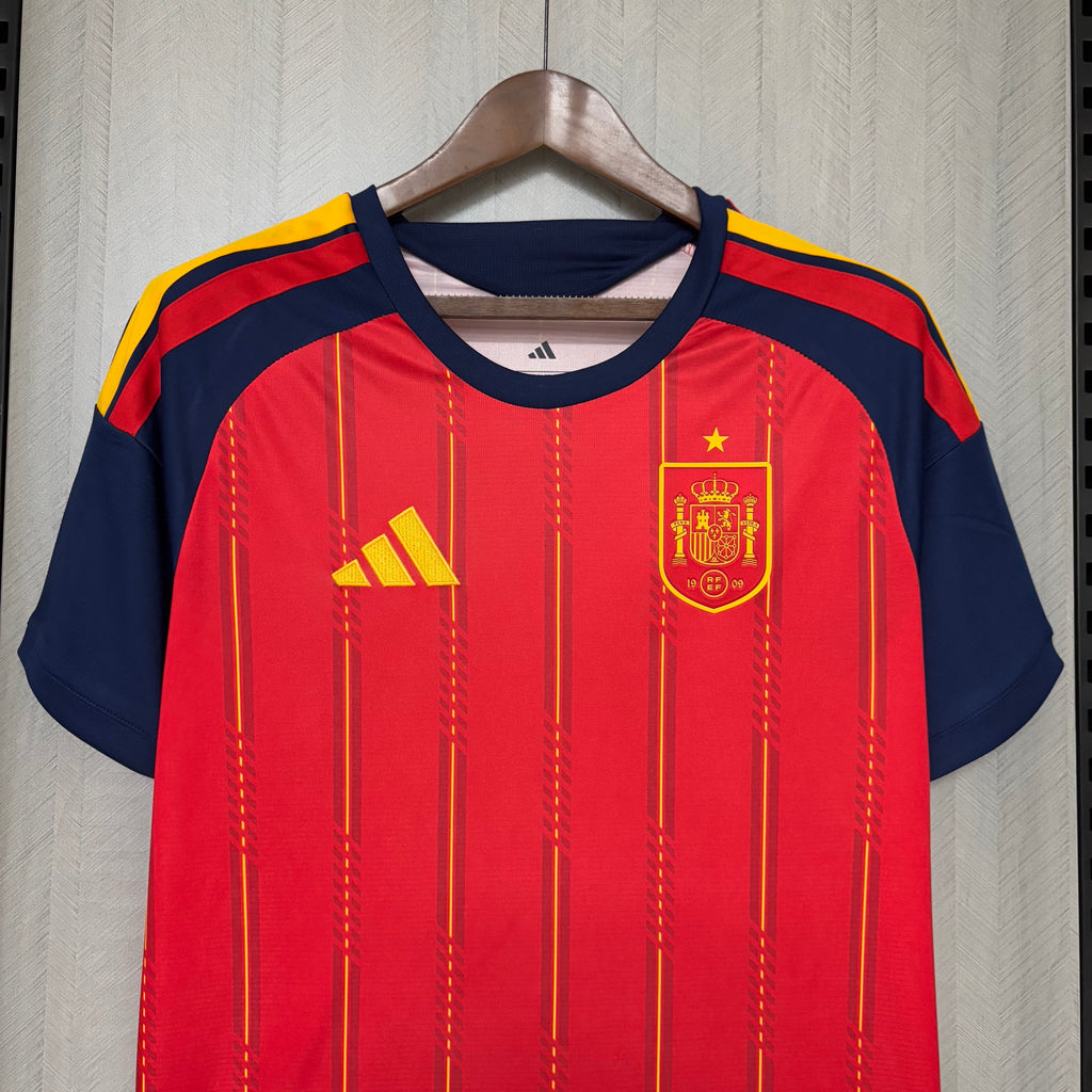 Camisa Espanha Home 2026 – Campeã do Mundo