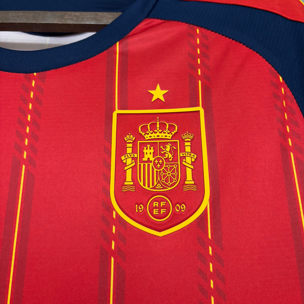 Camisa Espanha Home 2026 – Campeã do Mundo