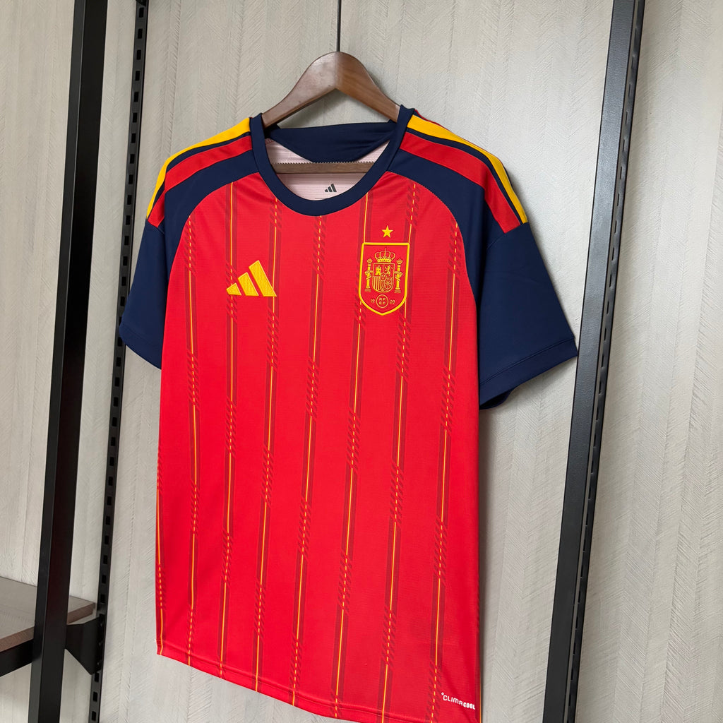 Camisa Espanha Home 2026 – Campeã do Mundo