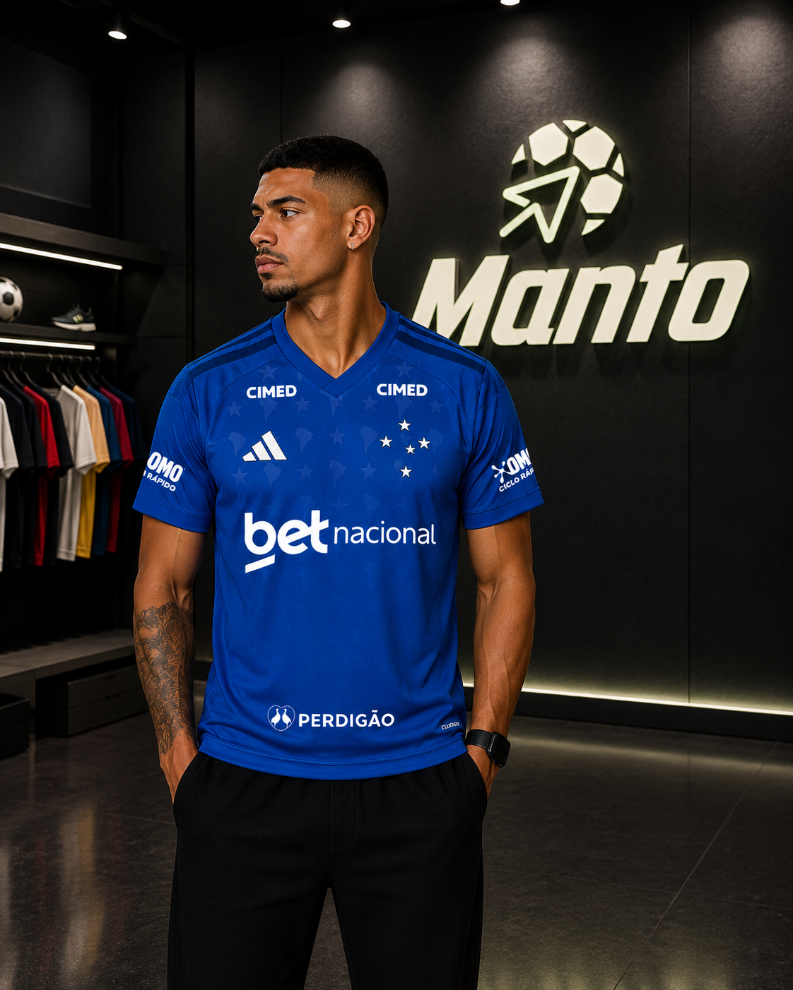 Camisa Cruzeiro Home 26/27 | Masculino
