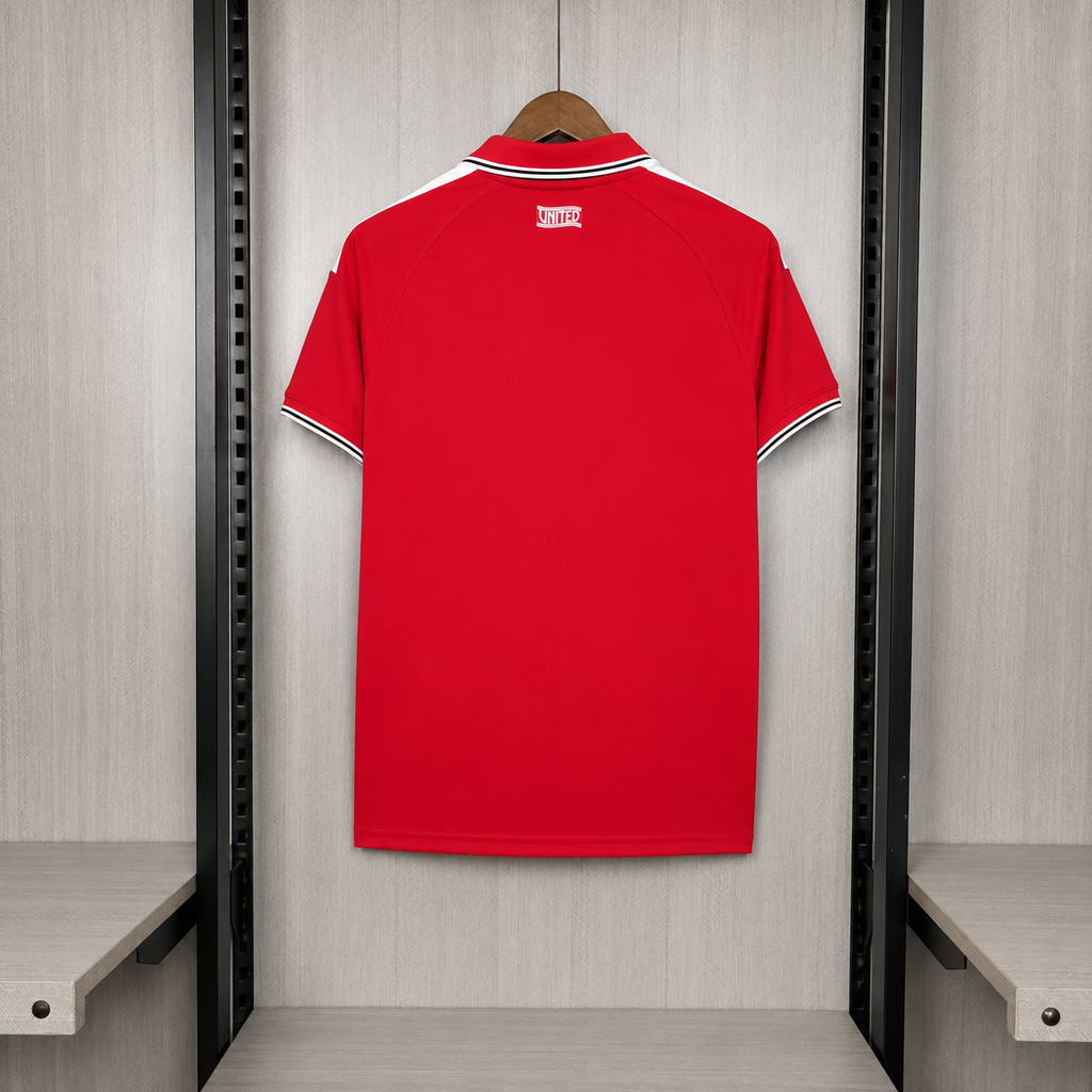 Manchester United Home 2025/26 – Camisa Torcedor