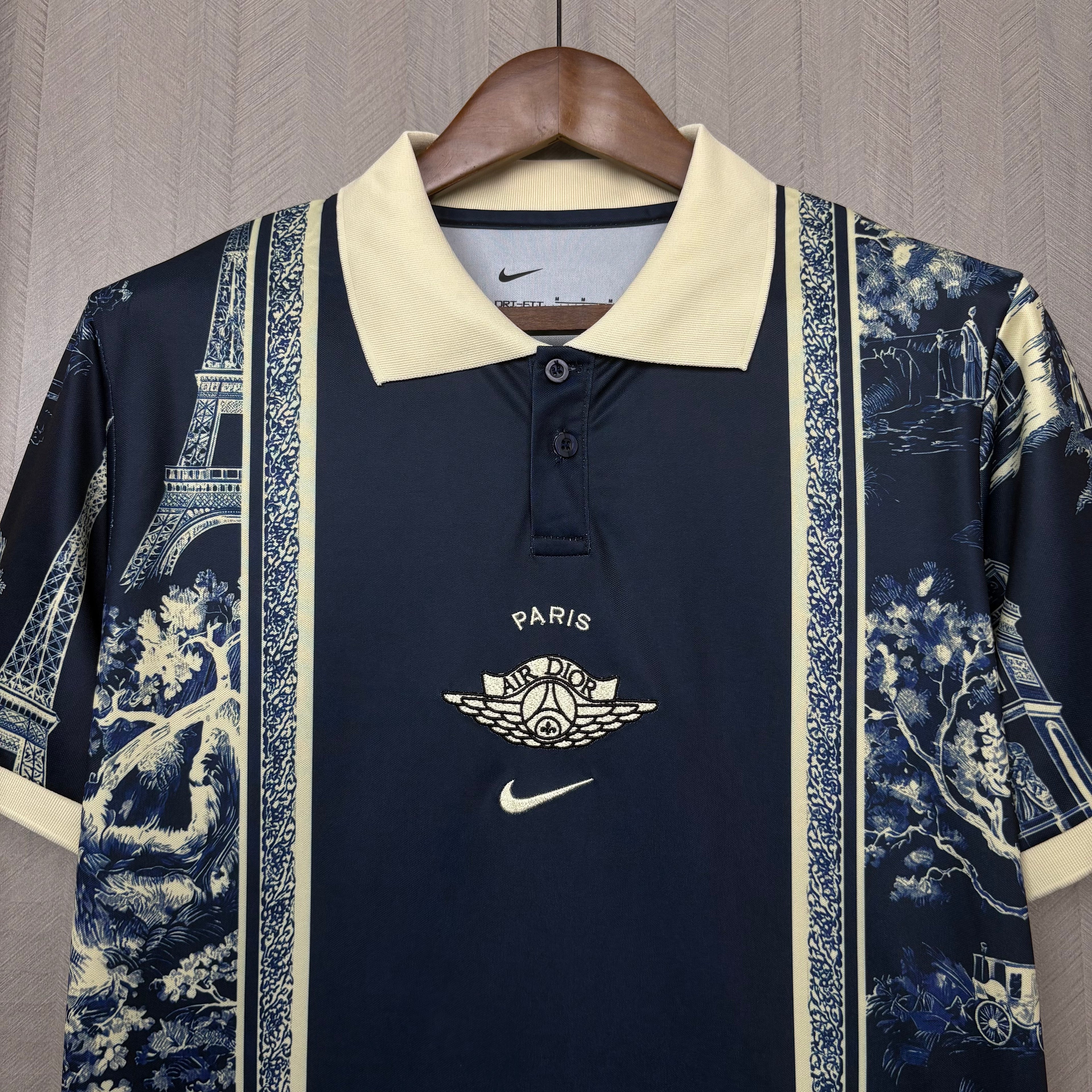 Camisa PSG x Dior Fan Edition