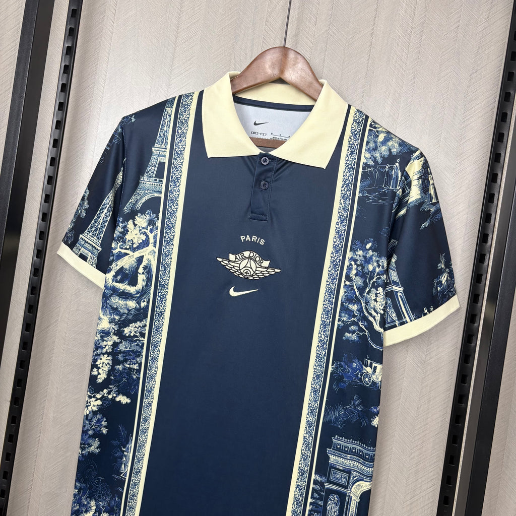 Camisa PSG x Dior Fan Edition