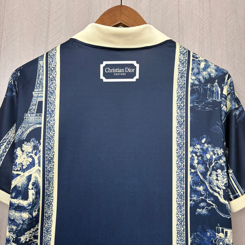Camisa PSG x Dior Fan Edition