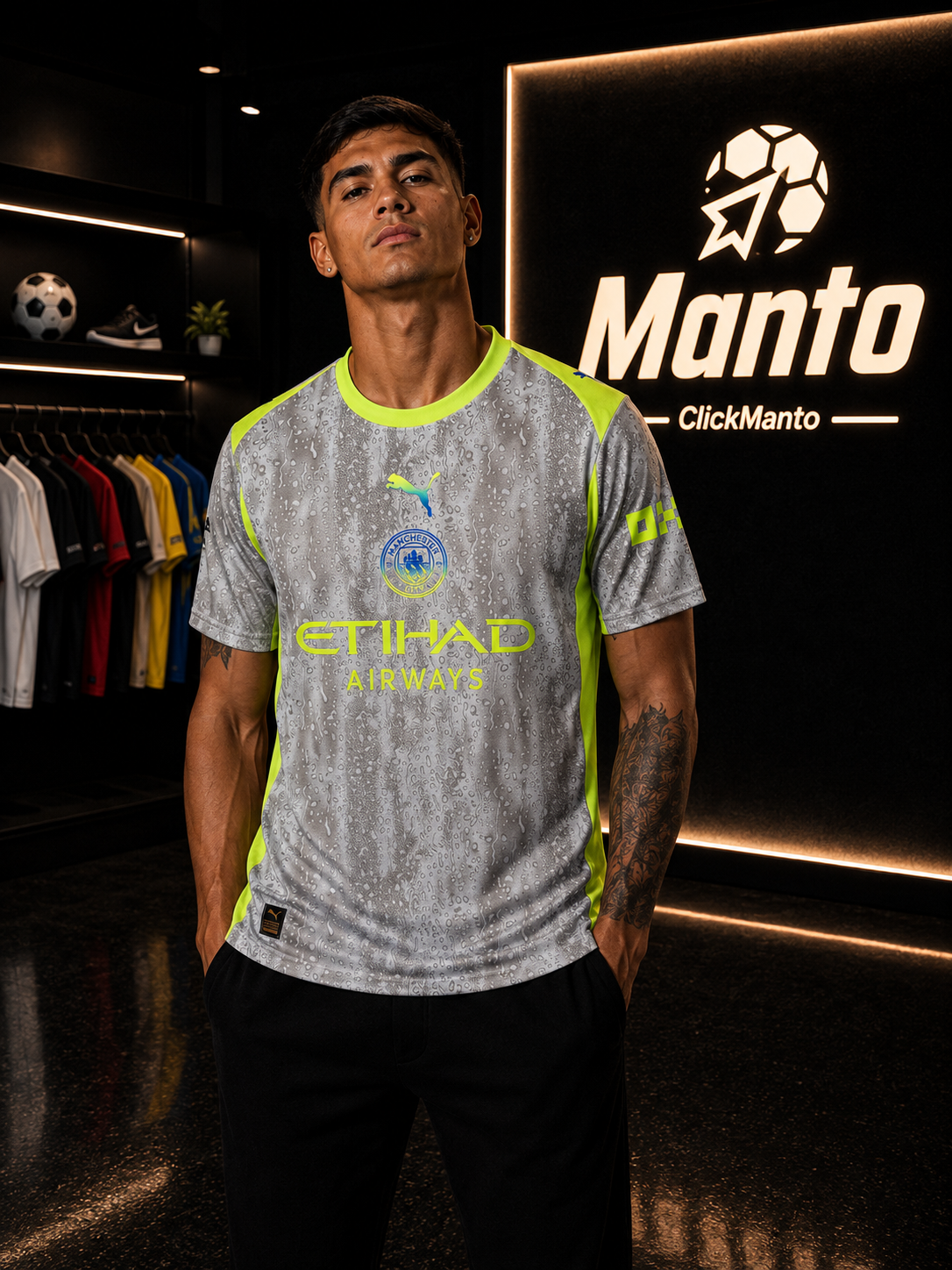 Camisa Manchester City Alternativa 25/26 – Masculina