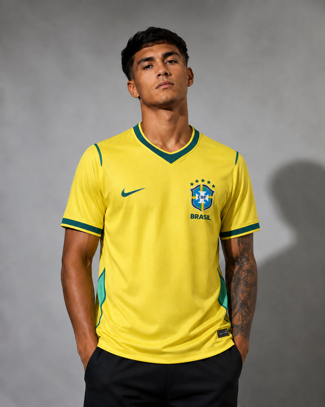 Camisa Brasil Home 2026 – Torcedor