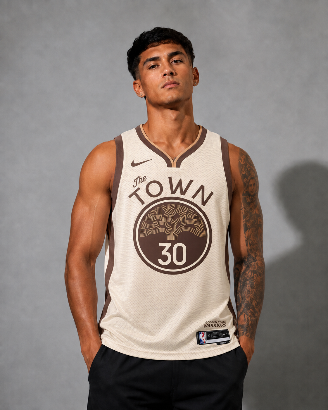 Camisa Golden State Warriors Stephen Curry #30 – The Town