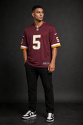 Camisa Washington Redskins NFL – Daniels #5 Vinho