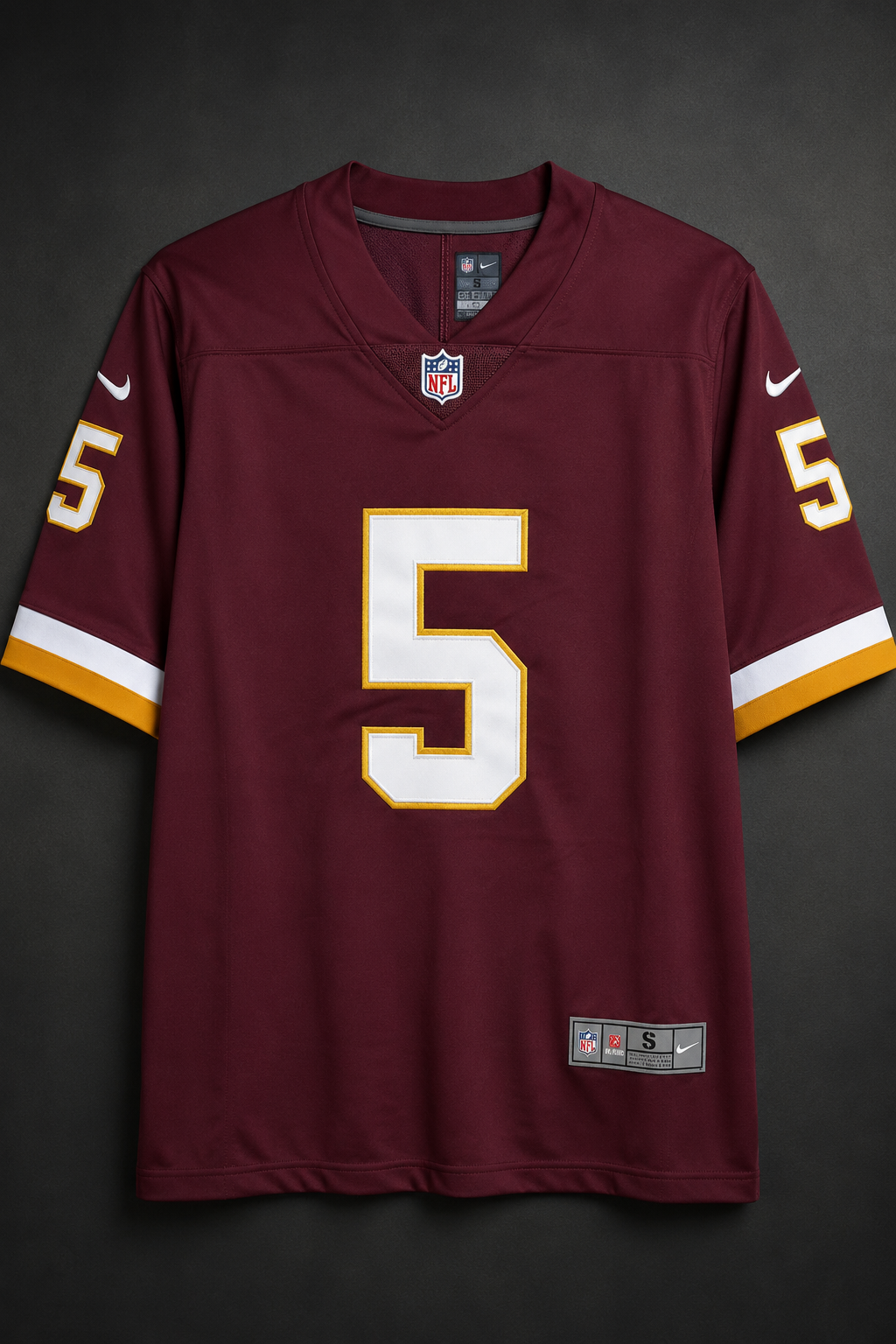 Camisa Washington Redskins NFL – Daniels #5 Vinho