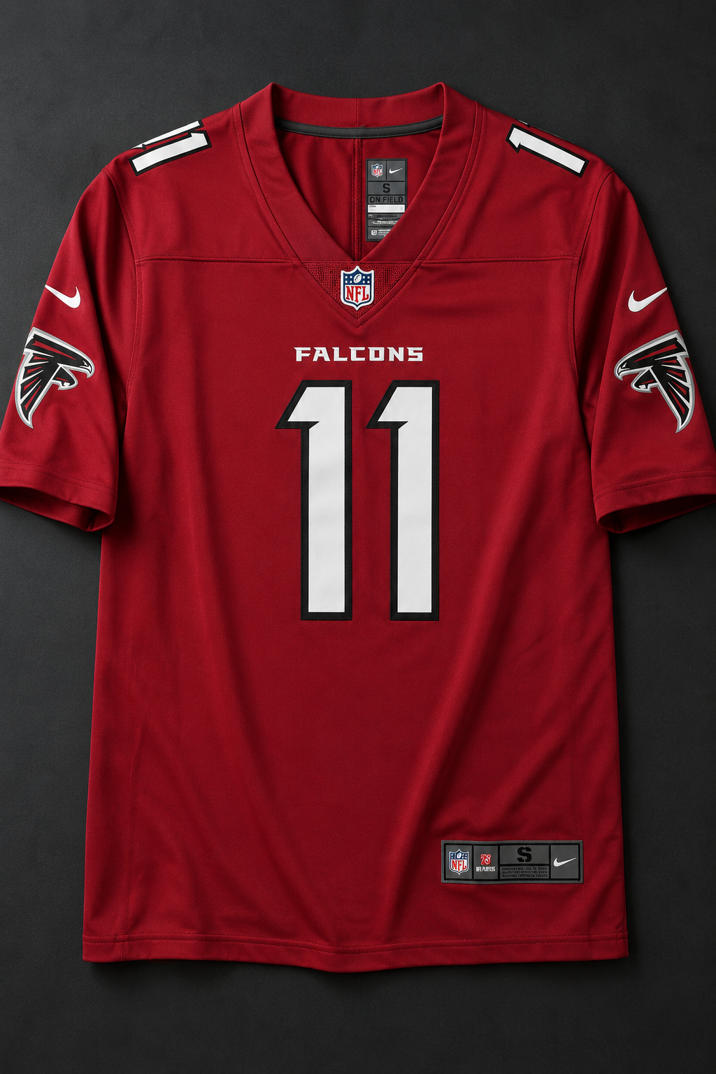 Camisa Atlanta Falcons NFL – Walker #11 Vermelha