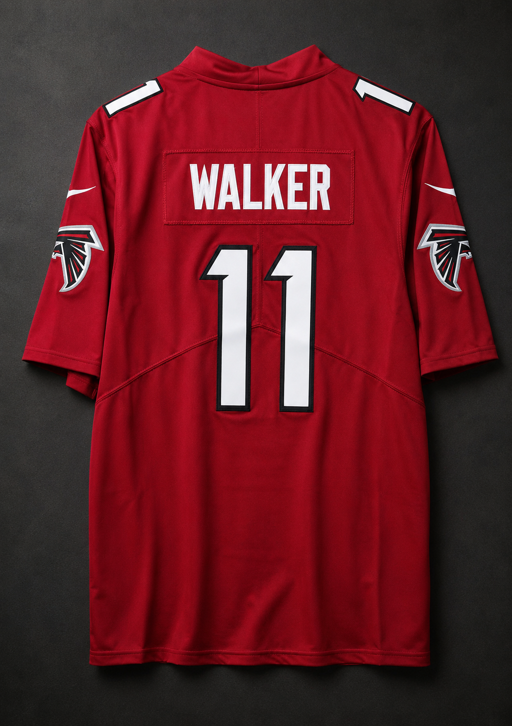 Camisa Atlanta Falcons NFL – Walker #11 Vermelha