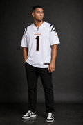 Camisa Cincinnati Bengals NFL – Chase #1 Branca