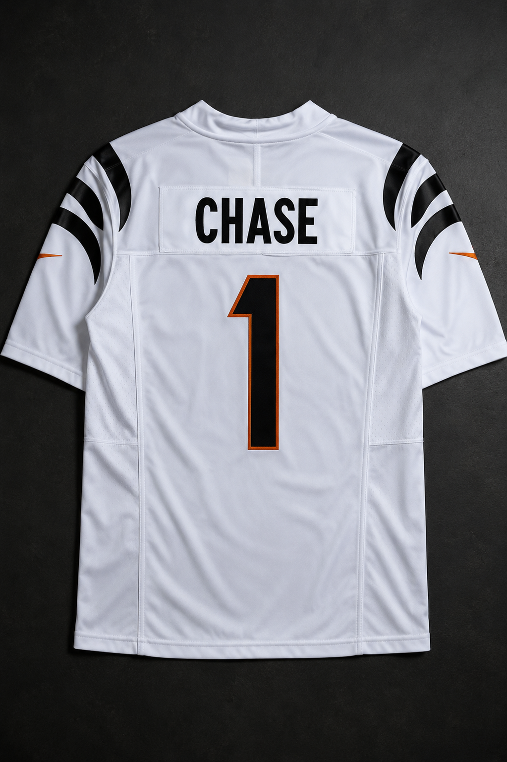 Camisa Cincinnati Bengals NFL – Chase #1 Branca