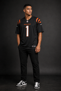 Camisa Cincinnati Bengals NFL – Chase #1 Preta