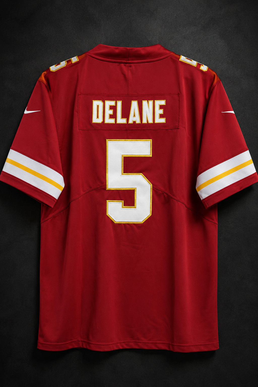 Camisa Kansas City Chiefs NFL – Delane #5 Vermelha