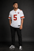 Camisa Kansas City Chiefs NFL – Delane #5 Branca