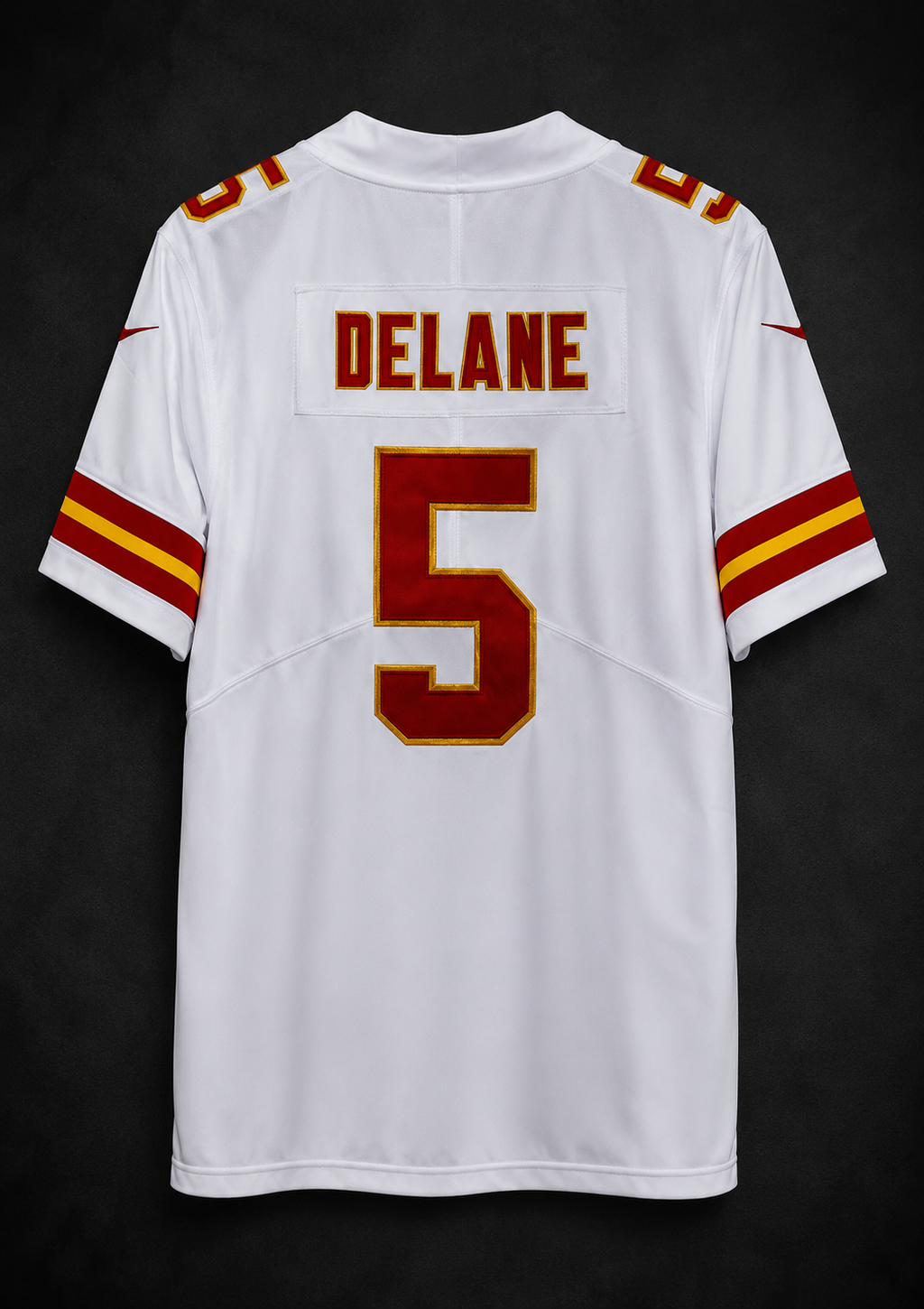 Camisa Kansas City Chiefs NFL – Delane #5 Branca