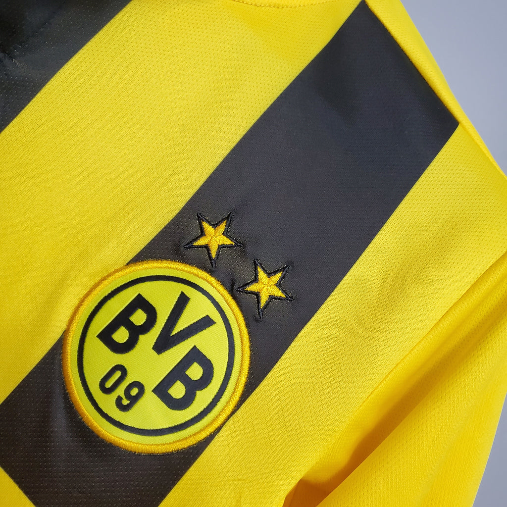 Camisa Borussia Dortmund Home Retrô 2012/13 – Torcedor Masculina