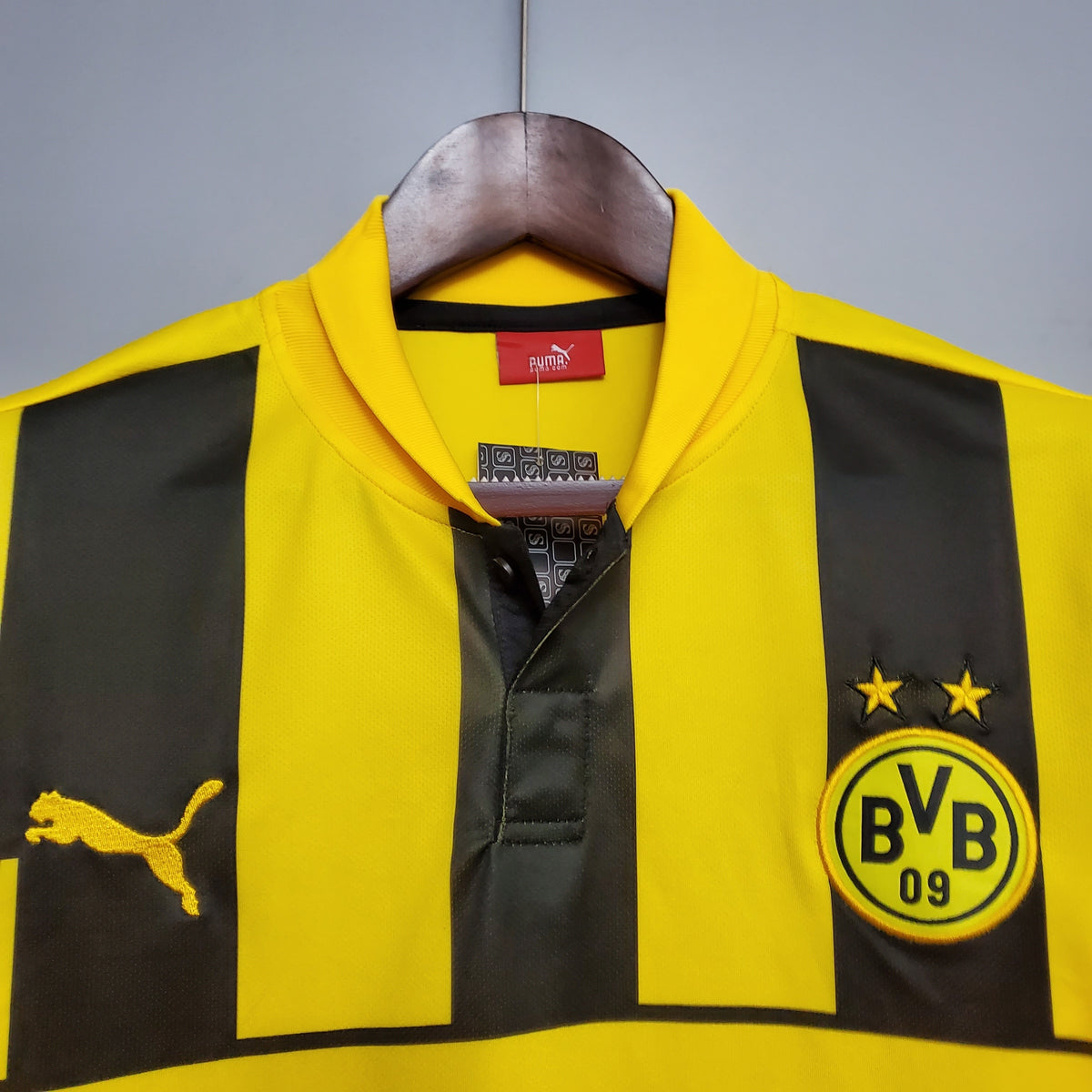 Camisa Borussia Dortmund Home Retrô 2012/13 – Torcedor Masculina