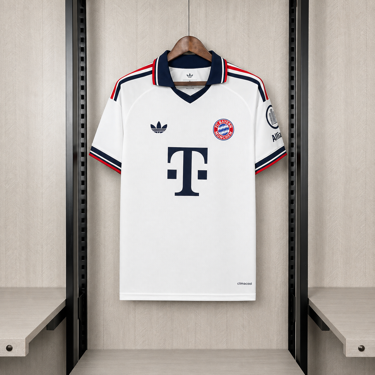 Camisa Bayern de Munique Away 2026/27 Branca – Versão Torcedor