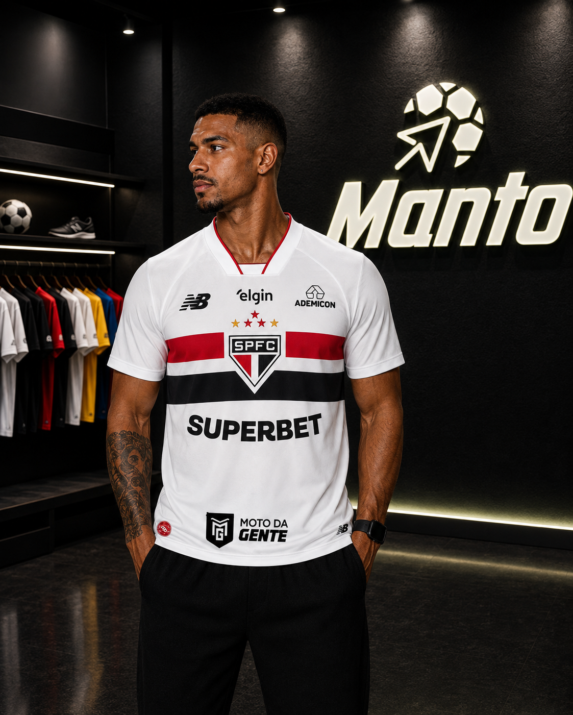 Camisa São Paulo Home 26/27