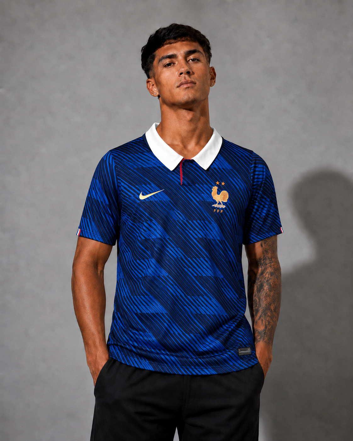 Camisa França Home 2026 – Masculina