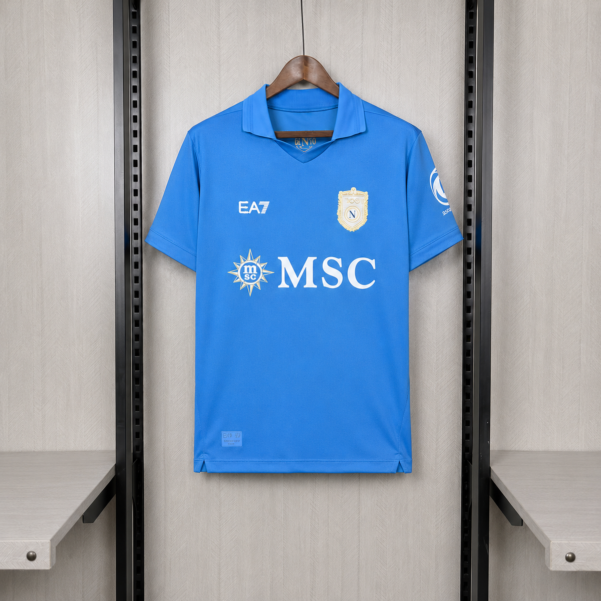 Camisa Napoli Home 2026/27 Azul – Versão Torcedor