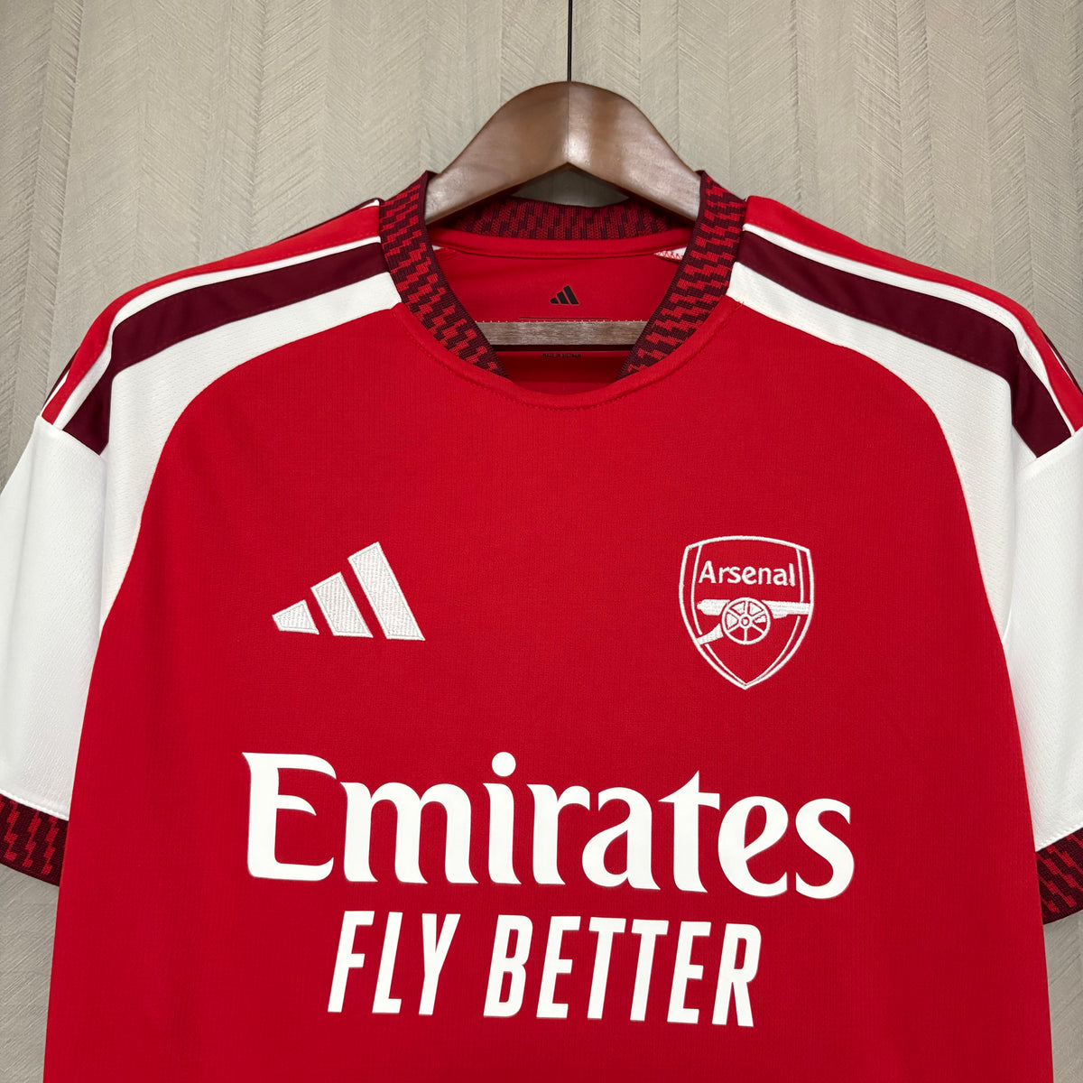 Camisa Arsenal Home 26/27 – Masculina – Versão Torcedor
