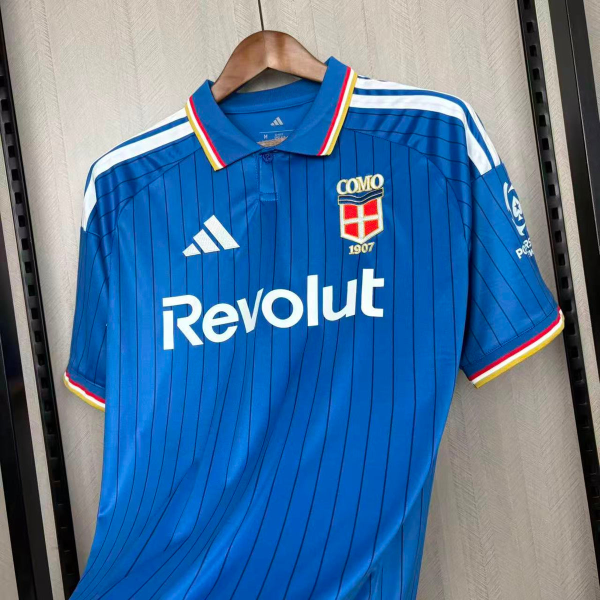 Camisa Como 1907 Home 26/27 – Masculina – Versão Torcedor