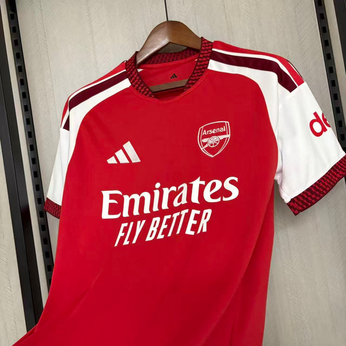 Camisa Arsenal Home 26/27 – Masculina – Versão Torcedor