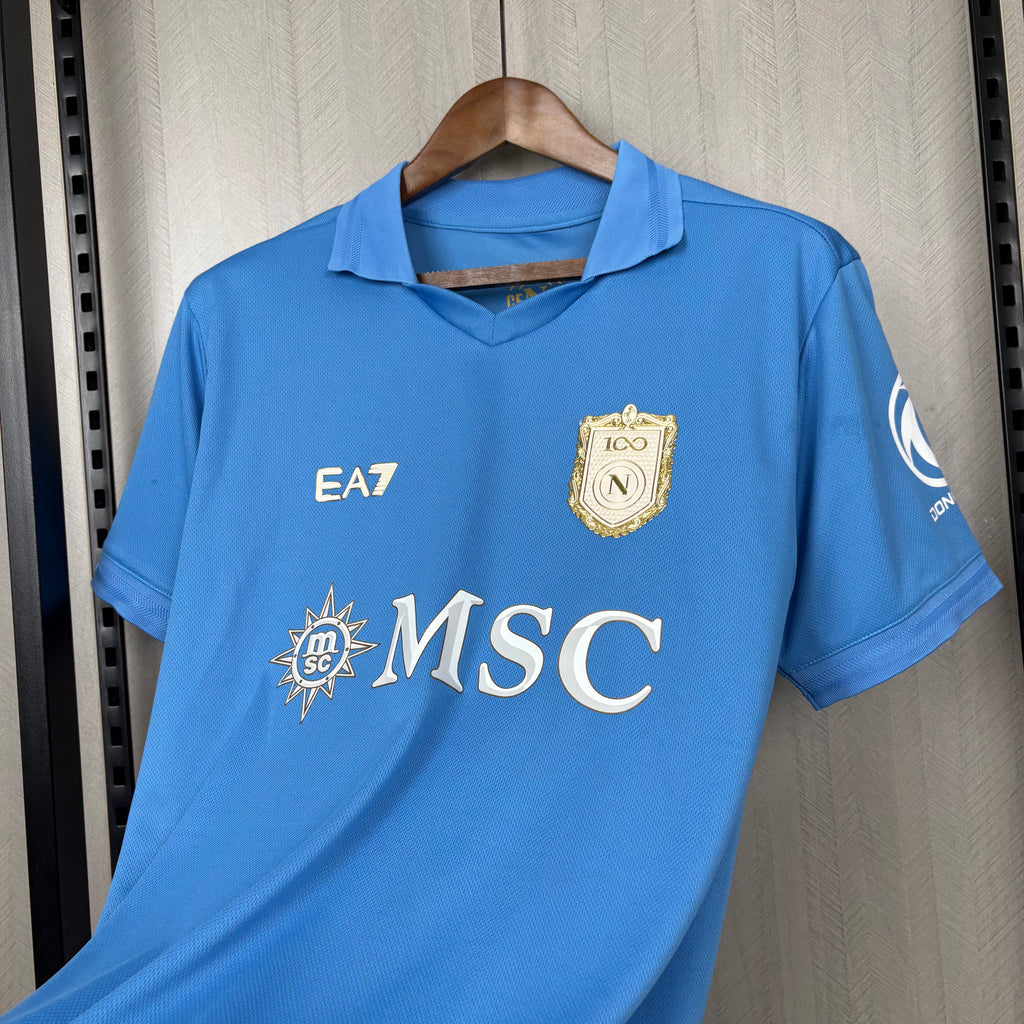 Camisa Napoli Home 2026/27 Azul – Versão Torcedor